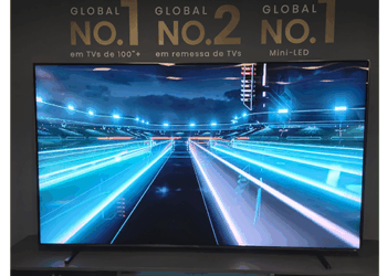 Hisense define foco no público premium com lançamento da 116 UX