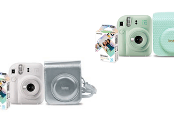 Fujifilm lança kits da instax mini 12 com filme Mermaid Tail