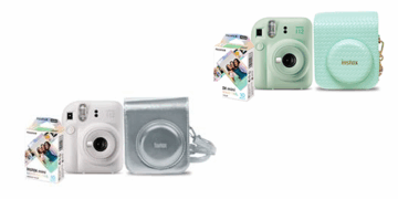 Fujifilm lança kits da instax mini 12 com filme Mermaid Tail