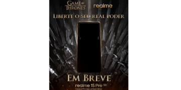 realme Lança o 15 Pro Game of Thrones: Liberte o Poder do Dragão