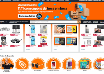 Amazon Prime terá ofertas de R$1 e descontos em série no 11/11