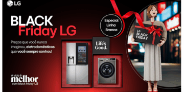 Black Friday LG linha branca: foco em cozinha conectada