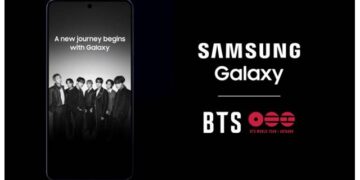Samsung e BTS: tecnologia Galaxy potencializa a tour ARIRANG