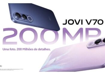 JOVI V70 5G destaca câmera de 200MP e bateria de 7000mAh