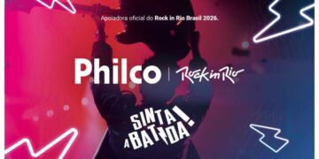 Philco é apoiadora oficial do Rock in Rio Brasil 2026