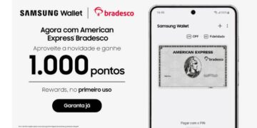 Bradesco American Express chega à Samsung Wallet