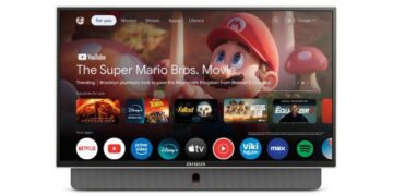 Smart TV portátil da AIWA traz bateria interna e tela de 24 polegadas