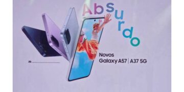 Samsung anuncia Galaxy A57 5G e A37 5G; e recurso Pix na Wallet