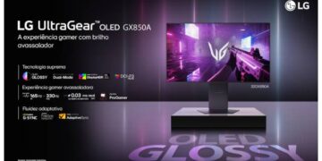 LG UltraGear OLED de 32″ chega ao Brasil com Dual-Mode