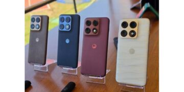 Motorola apresenta edge 70 pro, fones premium e moto g max