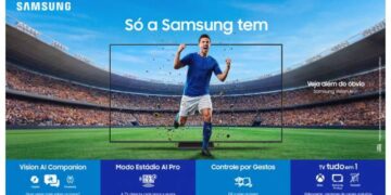 De olho na Copa, campanha Só a Samsung Tem une tecnologia e futebol