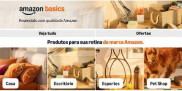 Amazon Basics chega ao Brasil com foco em custo-benefício