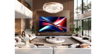 Hisense traz tela MicroLED de R$ 1 milhão ao Brasil