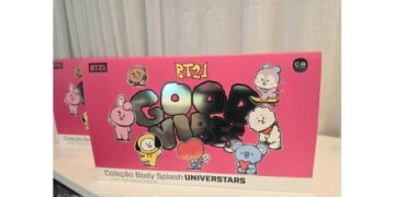 Cia Beauty une IA e a magia do BT21 em nova linha de colônias